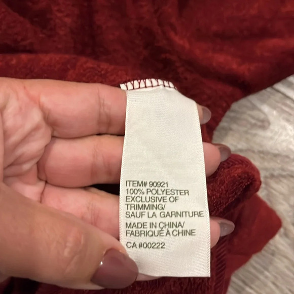 TRADITION Country collection women cardigan L petite  red vintage embroidery - Picture 8 of 8